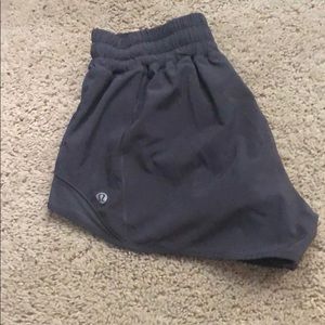 grey lululemon gotta hot short